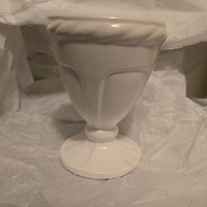 Hull Pottery, specifically an F3 vase from their Imperial Florist Ware Line